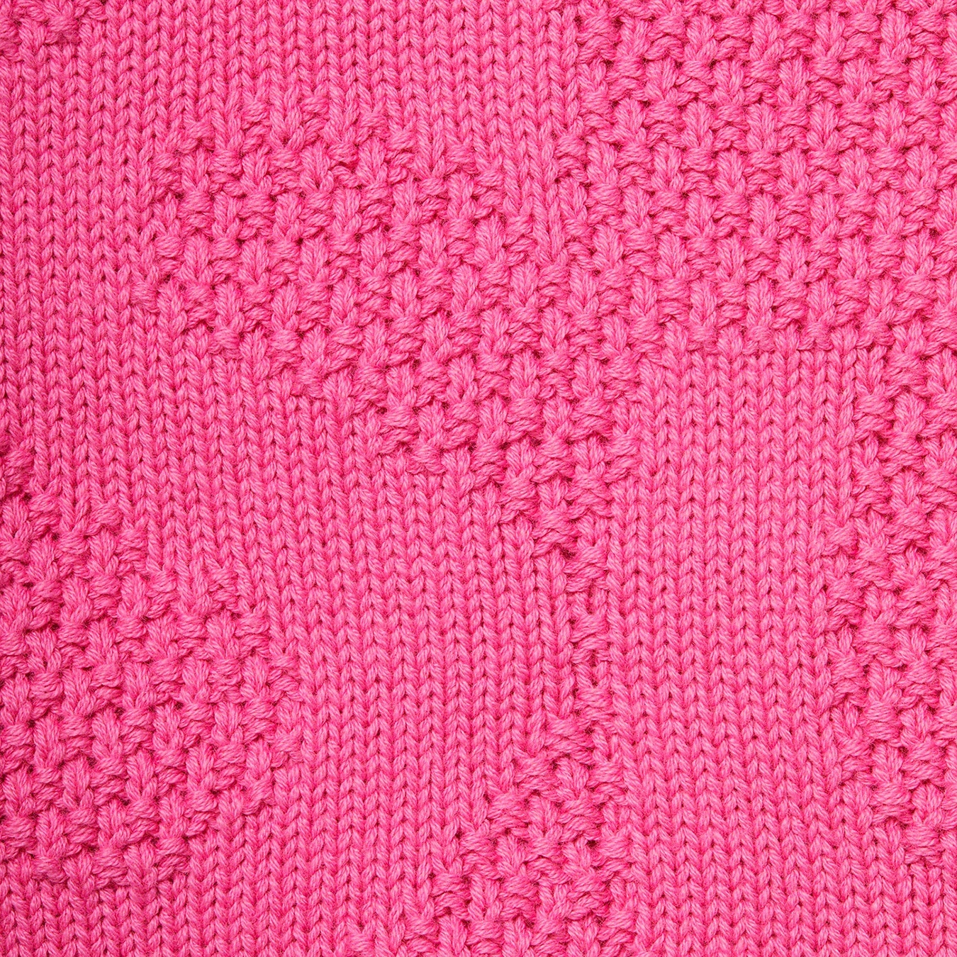 Supreme Textured Small Box Sweater (FW20) - Pink - $138