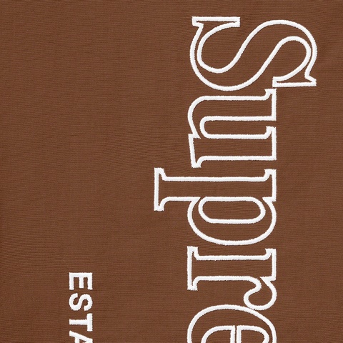Supreme Side Logo Track Pant - Brown