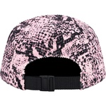 Supreme Snakeskin Corduroy Camp Cap (FW20) - Pink