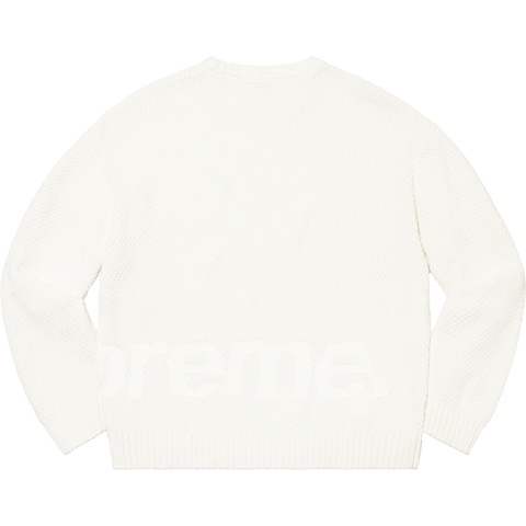 Textured Small Box Sweater - fall/winter 2020 - Supreme