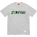 Supreme Collage Logo S S Top (FW20) - Heather Grey