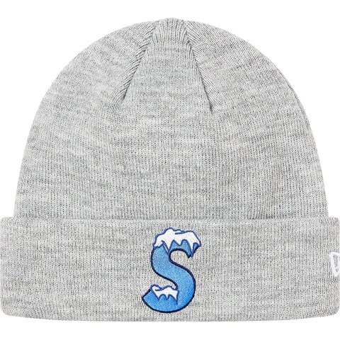 Supreme New Era® S Logo Beanie - Heather Grey