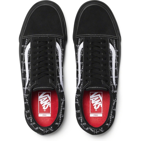 Supreme Supreme®/Vans® Old Skool Pro - Black