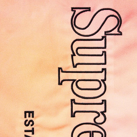 Supreme Side Logo Track Jacket - Yellow Gradient