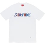 Supreme Collage Logo S S Top (FW20) - White