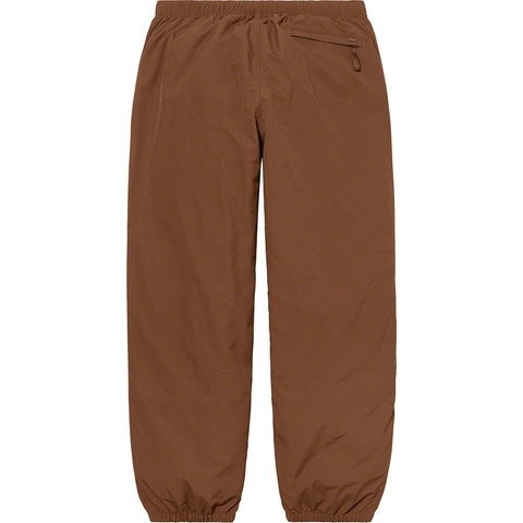 Supreme Side Logo Track Pant - Brown