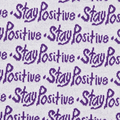 Supreme Stay Positive Jacquard S/S Top - White