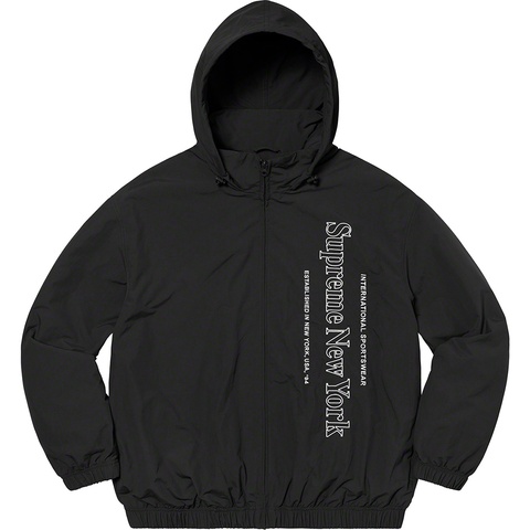Supreme Side Logo Track Jacket - Black