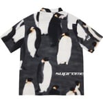 Supreme Penguins Rayon S S Shirt (FW20) - Black