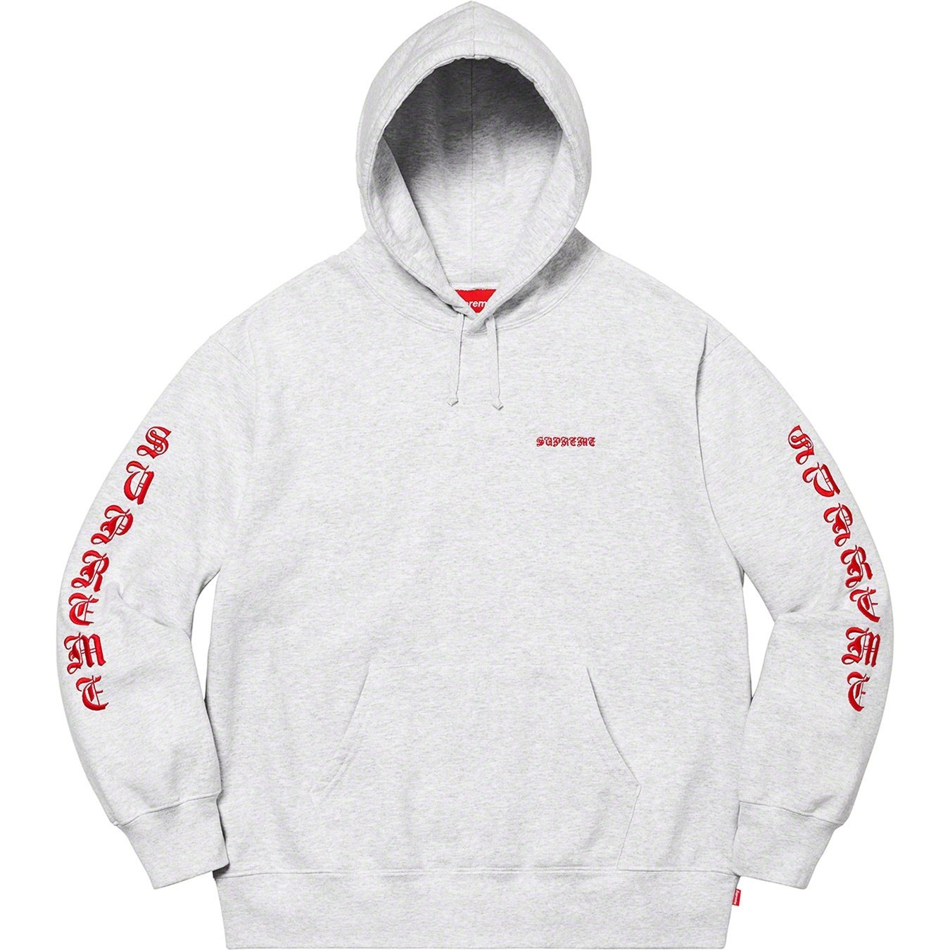 Supreme Peace Hooded Sweatshirt (FW20) - Ash Grey - $168