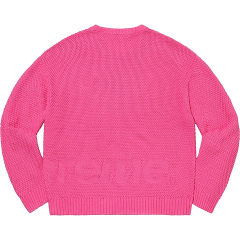 Textured Small Box Sweater - fall/winter 2020 - Supreme