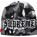 Supreme Paris Camo Beanie (FW20) - Snow Camo