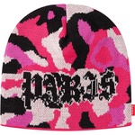 Supreme Paris Camo Beanie (FW20) - Pink Camo
