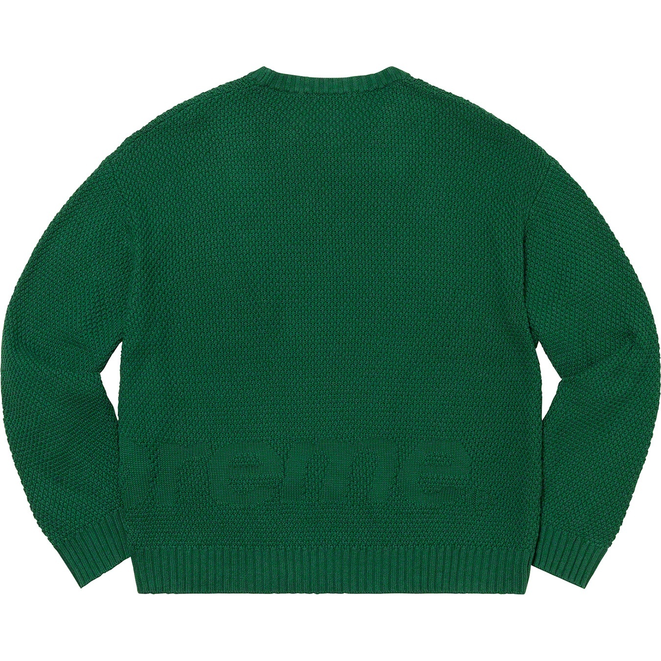 Supreme Textured Small Box Sweater (FW20) - Green - $138
