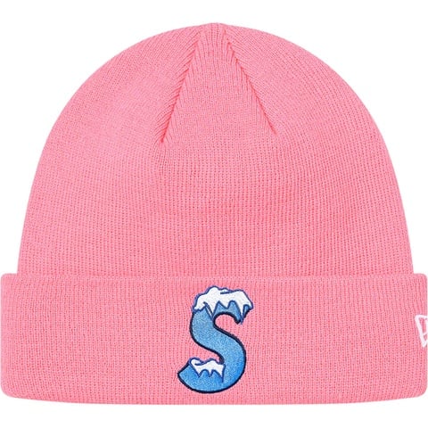 Supreme New Era® S Logo Beanie - Pink