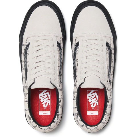 Supreme Supreme®/Vans® Old Skool Pro - White