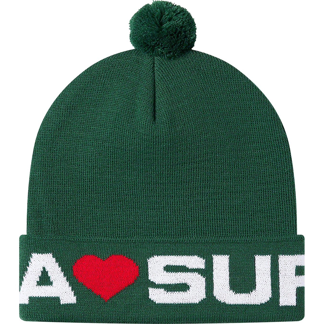 Supreme Love Supreme Beanie (FW20) - Dark Green - $36
