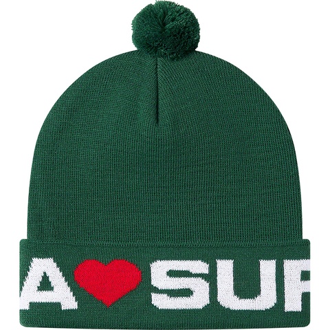 Supreme Love Supreme Beanie - Dark Green