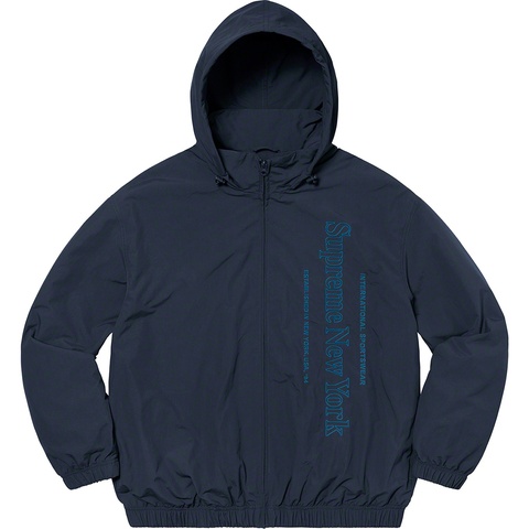 Supreme Side Logo Track Jacket - Navy