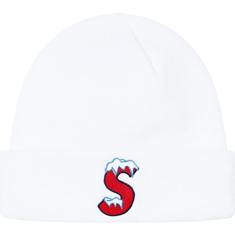 Supreme New Era® S Logo Beanie - White