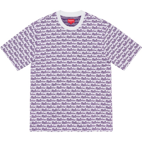 Supreme Stay Positive Jacquard S/S Top - White