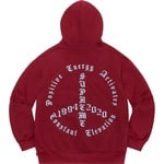Supreme Peace Hooded Sweatshirt (FW20) - Cardinal