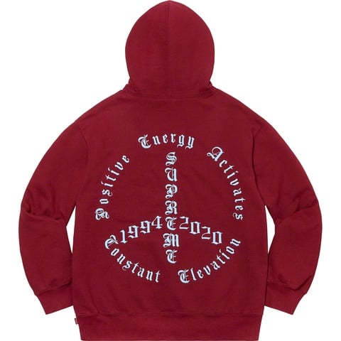Peace Hooded Sweatshirt - fall/winter 2020 - Supreme