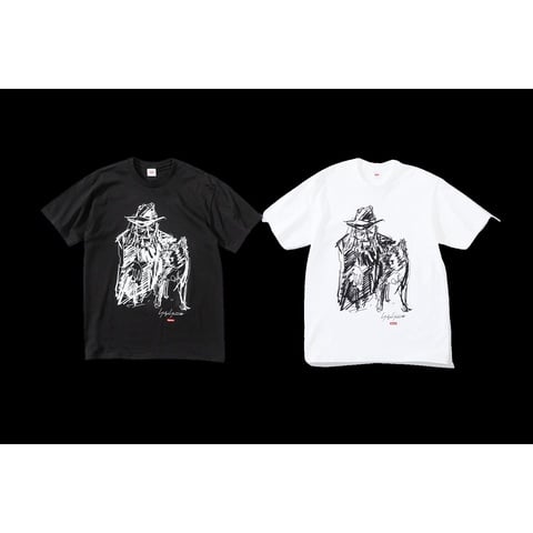 Supreme Yohji Yamamoto Scribble Portrait Tee White Supreme