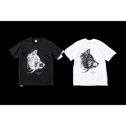 Supreme®/Yohji Yamamoto®Scribble Wolf Tee - Supreme