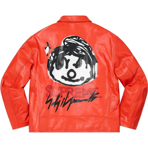 Supreme®/Yohji Yamamoto®Leather Work Jacket - Supreme
