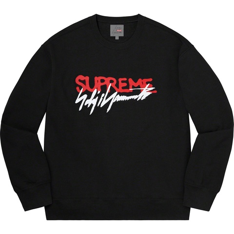 Supreme Supreme®/Yohji Yamamoto® Crewneck - Black