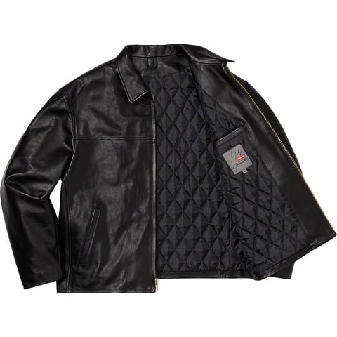Supreme®/Yohji Yamamoto®Leather Work Jacket - Supreme