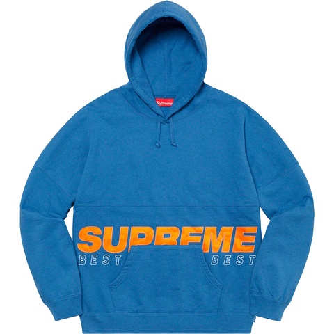 Supreme Best Of The Best Hooded Sweatshirt - Pale Royal