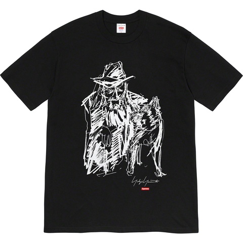 Supreme Supreme®/Yohji Yamamoto®Scribble Portrait Tee - Black
