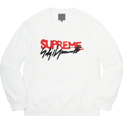 Supreme Supreme®/Yohji Yamamoto® Crewneck - White