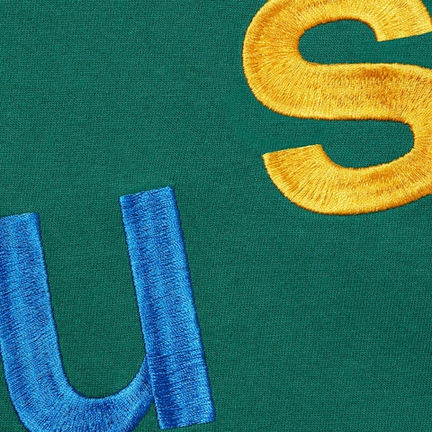 Supreme Scatter Logo L/S Top - Dark Green