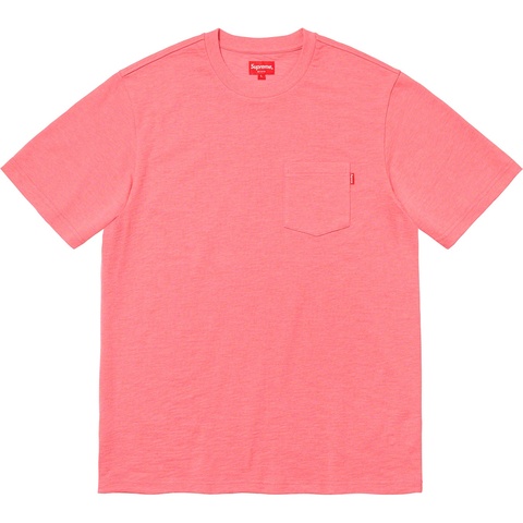 Supreme S/S Pocket Tee - Heather Coral