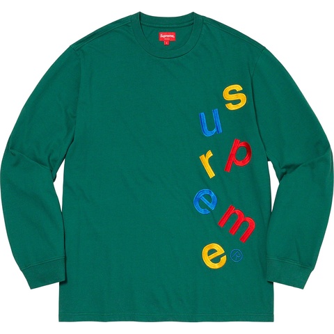 Scatter Logo L/S Top - fall/winter 2020 - Supreme