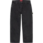 Supreme Double Knee Denim Painter Pant (FW20) - Black