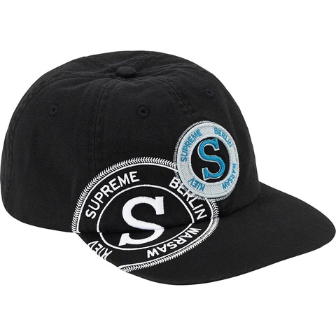 Supreme Stamp 6-Panel - Black