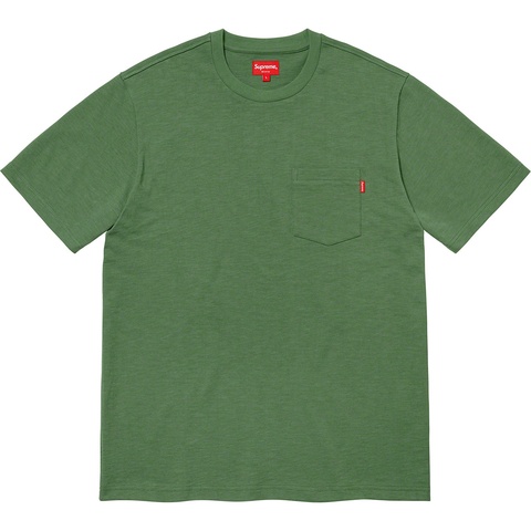 Supreme S/S Pocket Tee - Olive