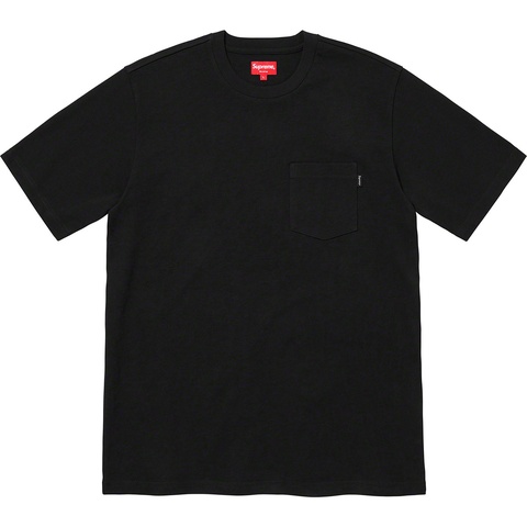 Supreme S/S Pocket Tee - Black