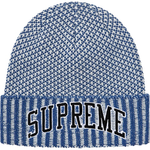 Supreme Fair Isle Beanie - Blue