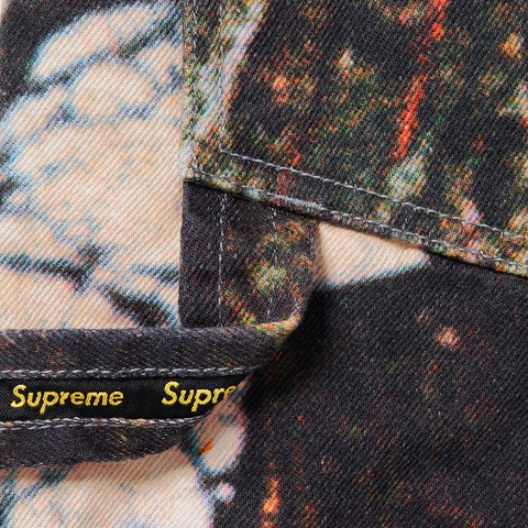 Supreme Double Knee Denim Painter Pant - Woods