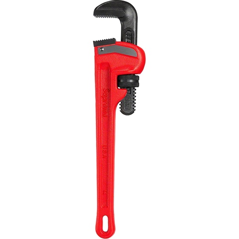 Supreme Supreme®/Ridgid® Pipe Wrench - Red