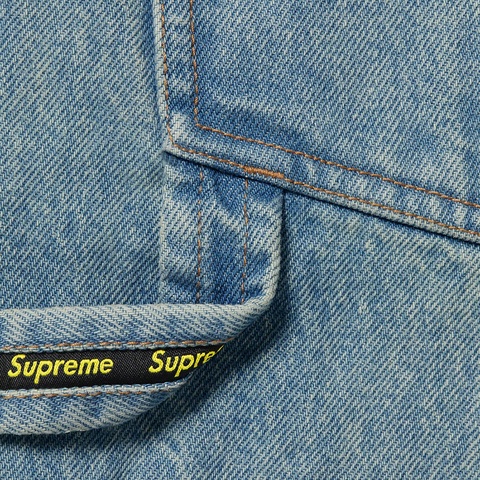 Supreme Double Knee Denim Painter Pant - Blue