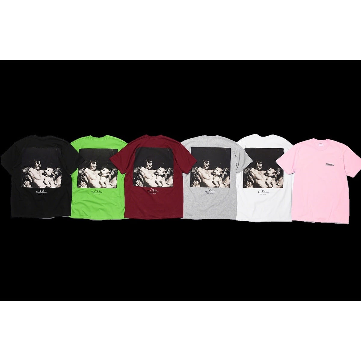 Supreme Joel-Peter Witkin/Supreme Mother and Child Tee (fall/winter 2020) - $48.00