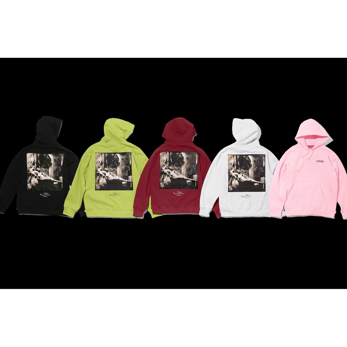 Supreme Joel-Peter Witkin/Supreme Sanitarium Hooded Sweatshirt (fall/winter 2020) - $168.00
