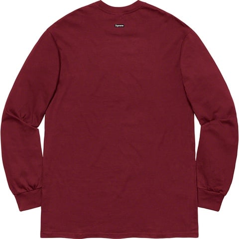 Supreme Joel-Peter Witkin/Supreme Harvest L/S Tee - Burgundy