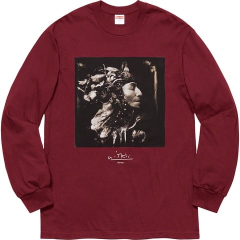 Supreme Joel-Peter Witkin/Supreme Harvest L/S Tee - Burgundy
